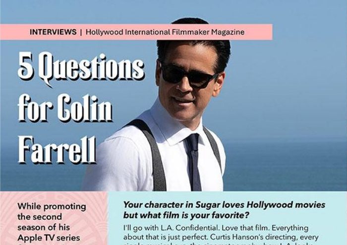 Colin Farrell, 5 Questions page